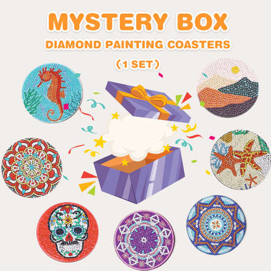 Mystery Box  Coasters - Randomly Send 1 Set