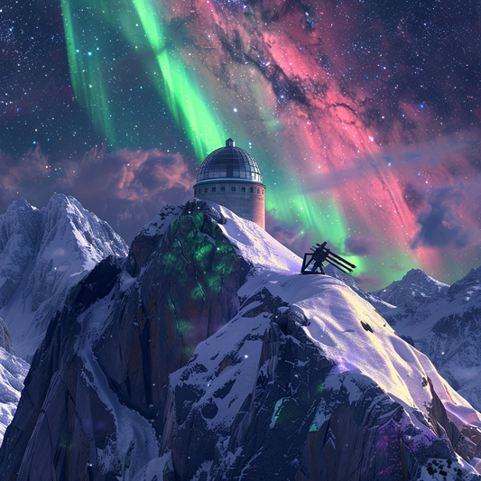 Observatory of the Aurora Borealis - Diamond Painting