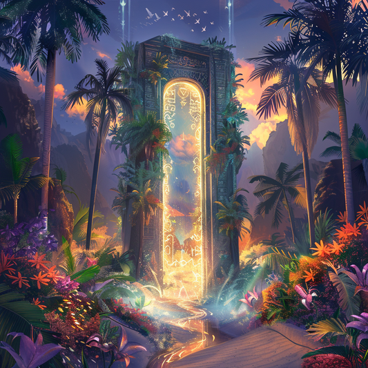 Gateway to Elysium- Diamond Painting